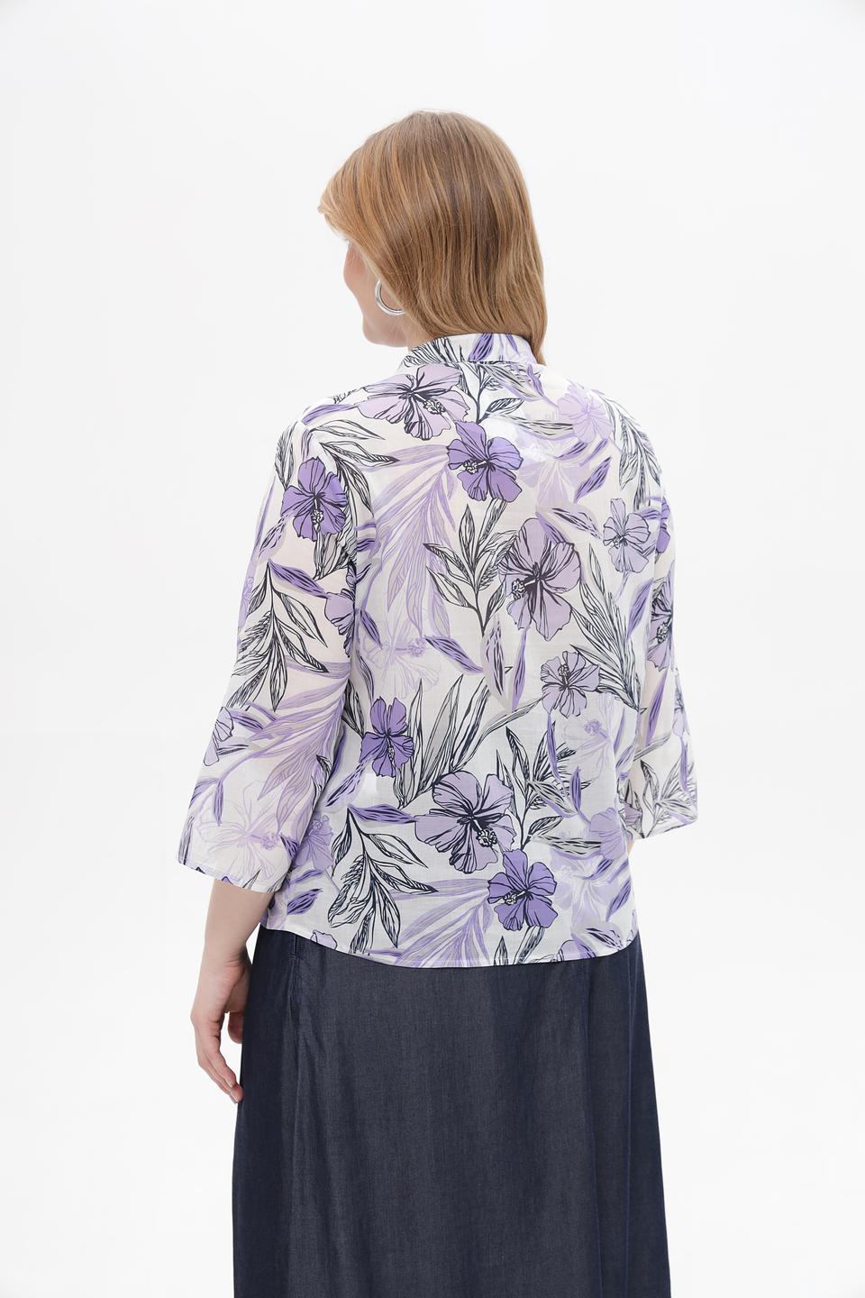 Блузка Frank Walder с цветочным принтом