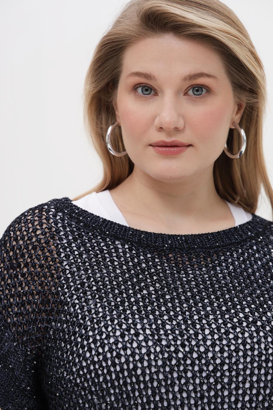 Пуловер Rabe collection с блестками