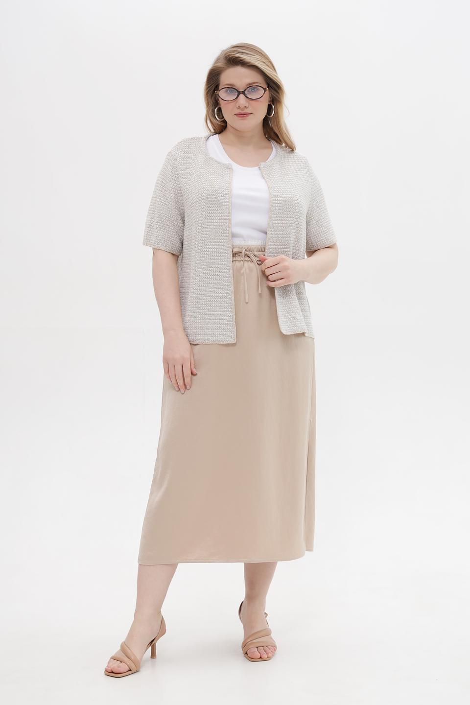 Жакет Monari короткий бежевый