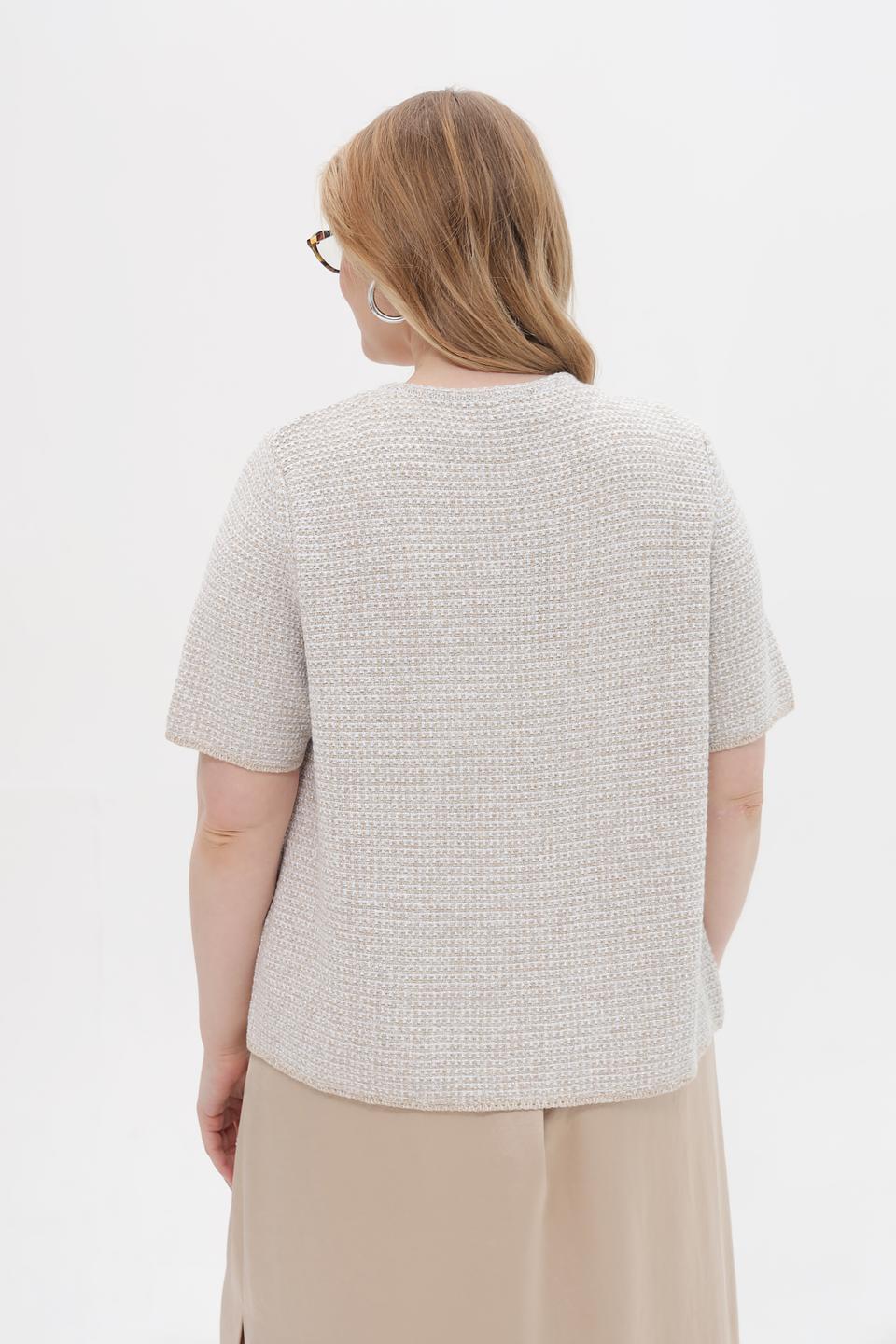 Жакет Monari короткий бежевый