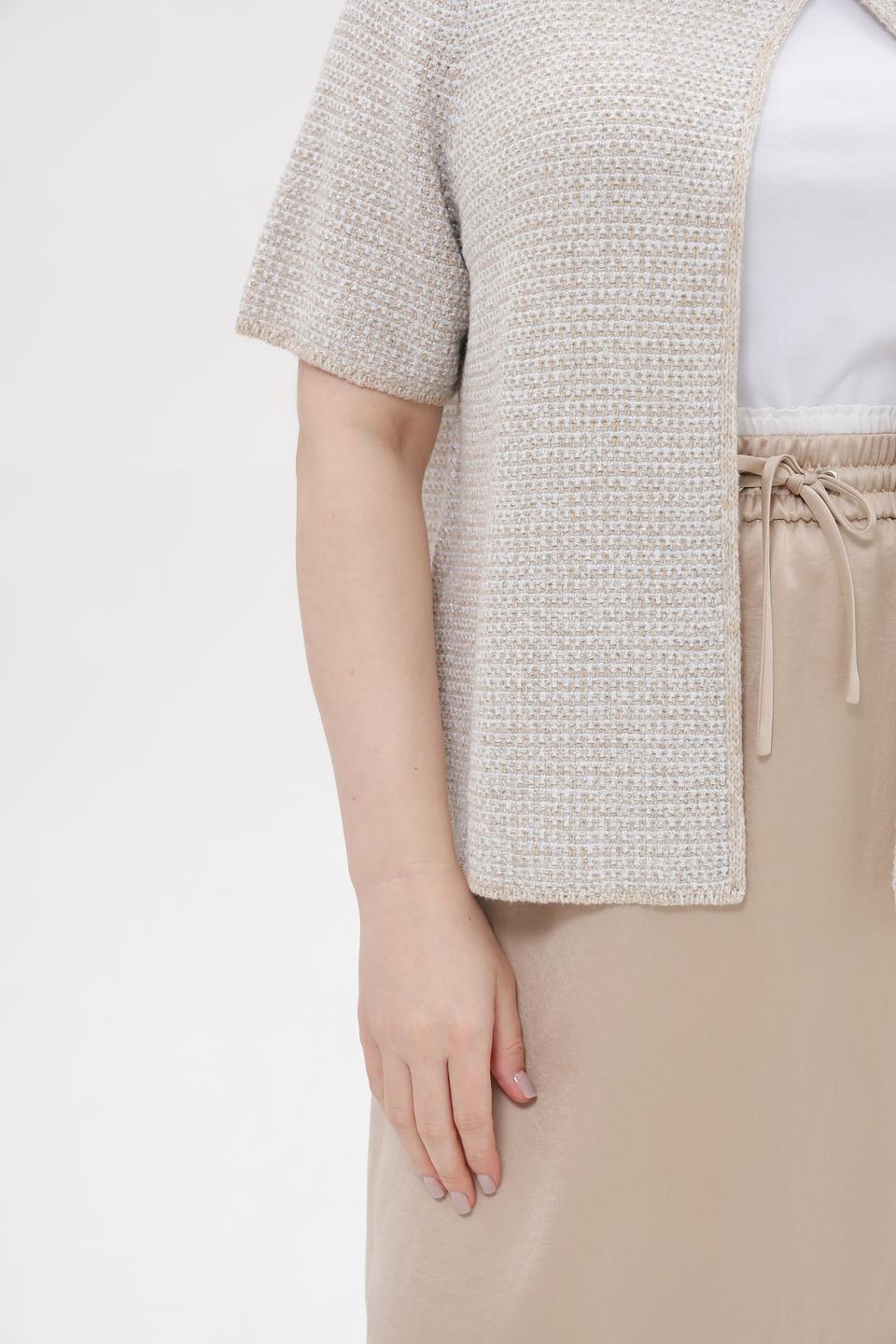 Жакет Monari короткий бежевый