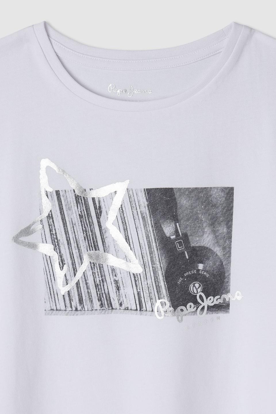 Футболка Pepe Jeans London дев. с принтом