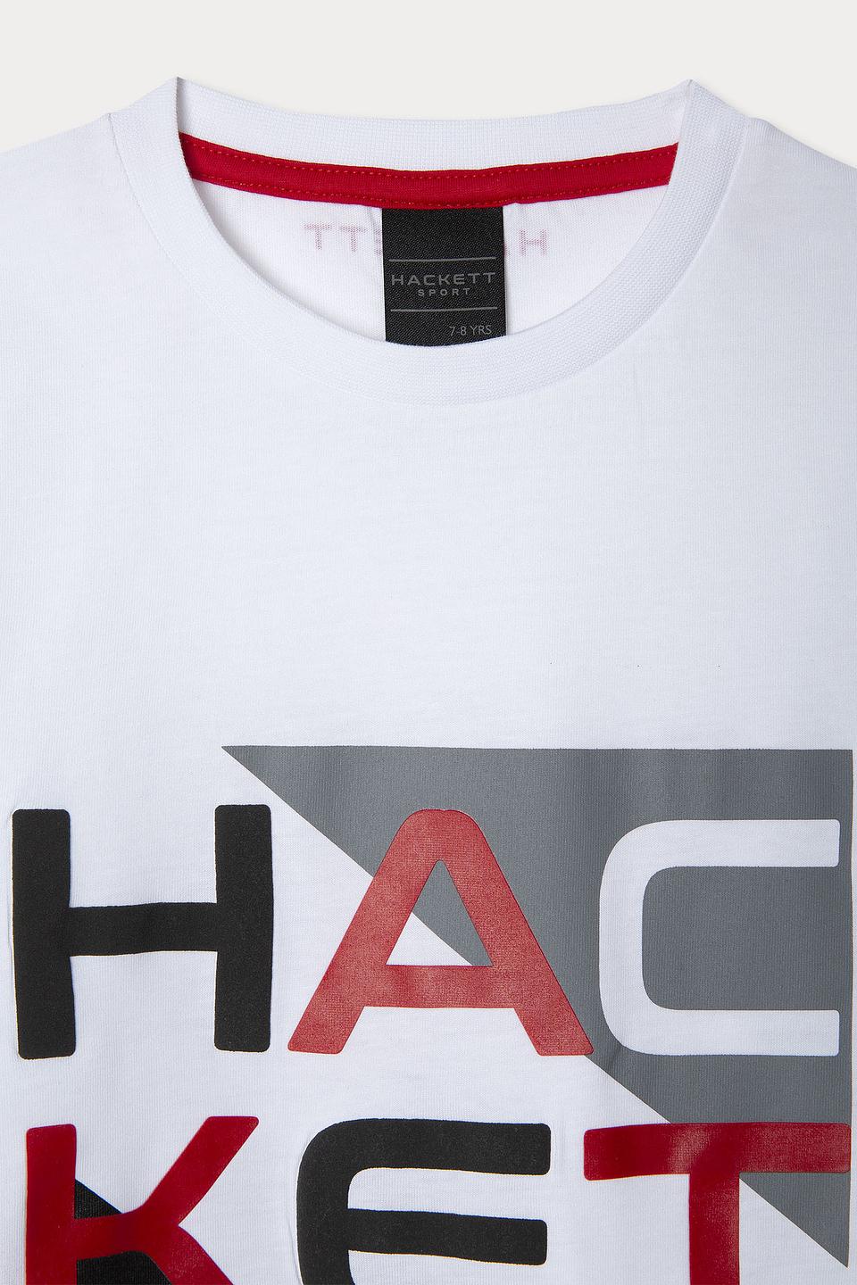 Футболка Hackett London детская белая