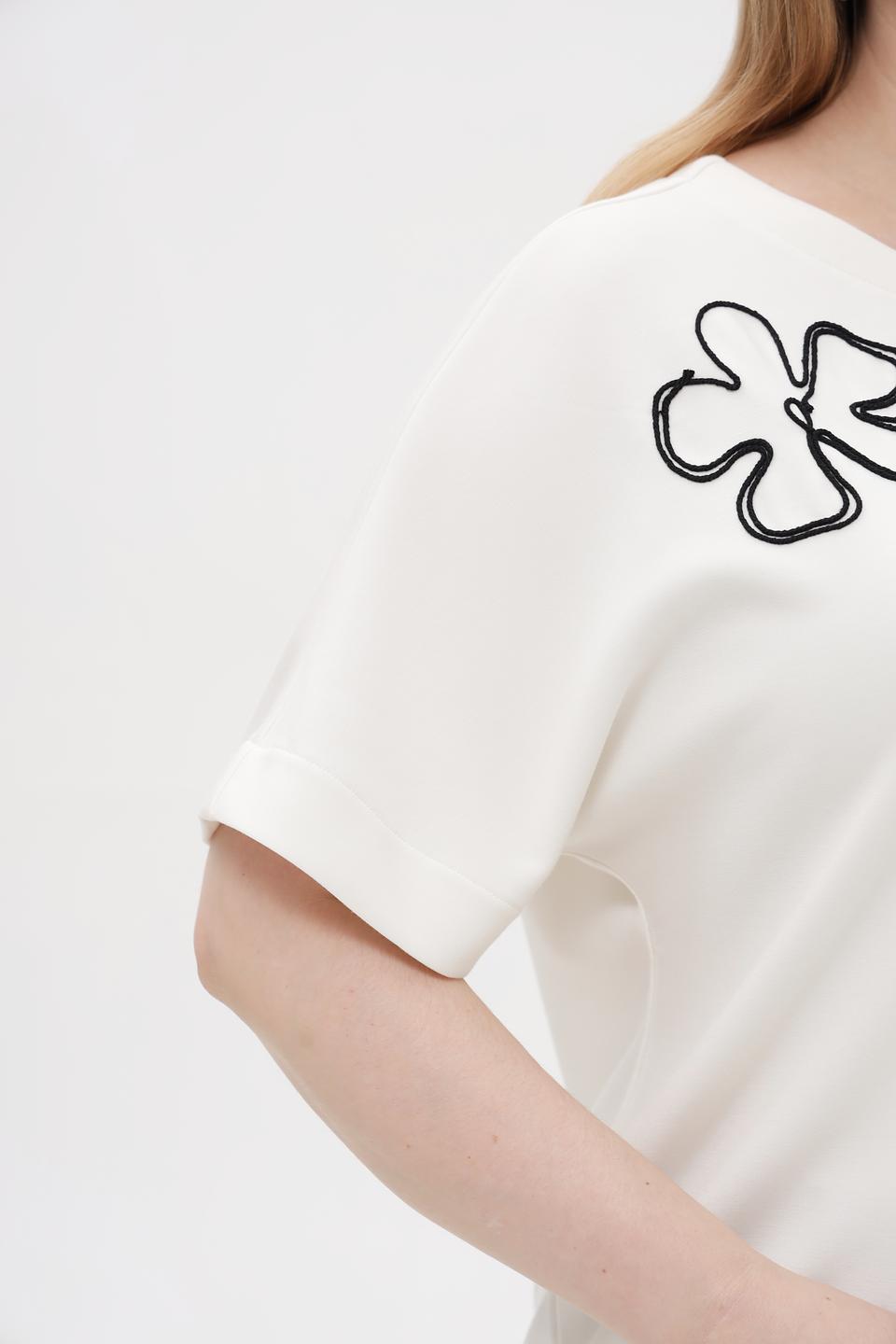 Пуловер Via Appia с цветами