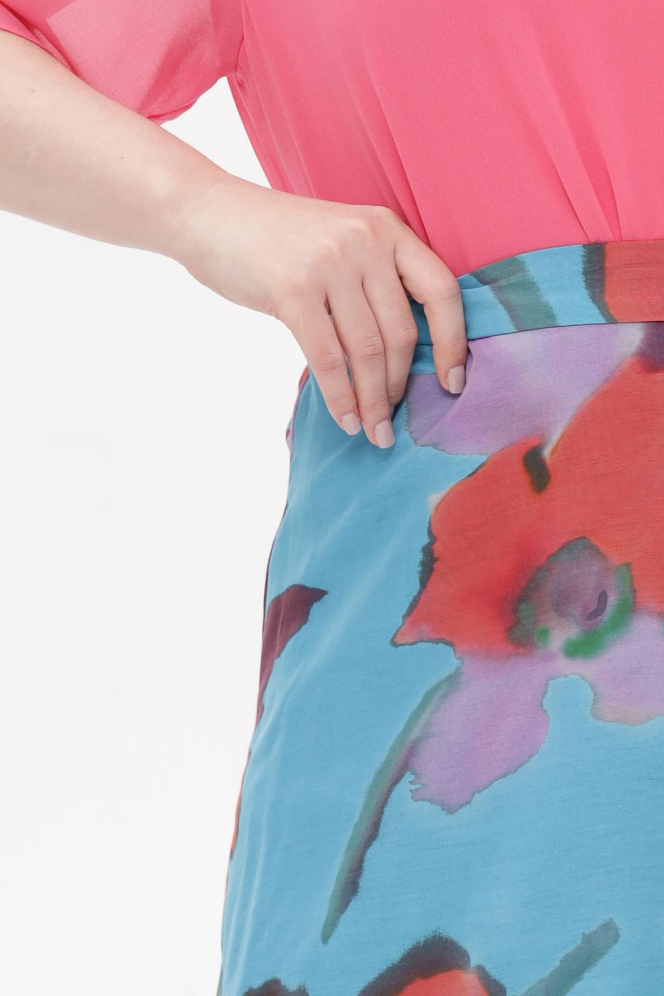 Юбка Luisa Cerano с цветочным принтом