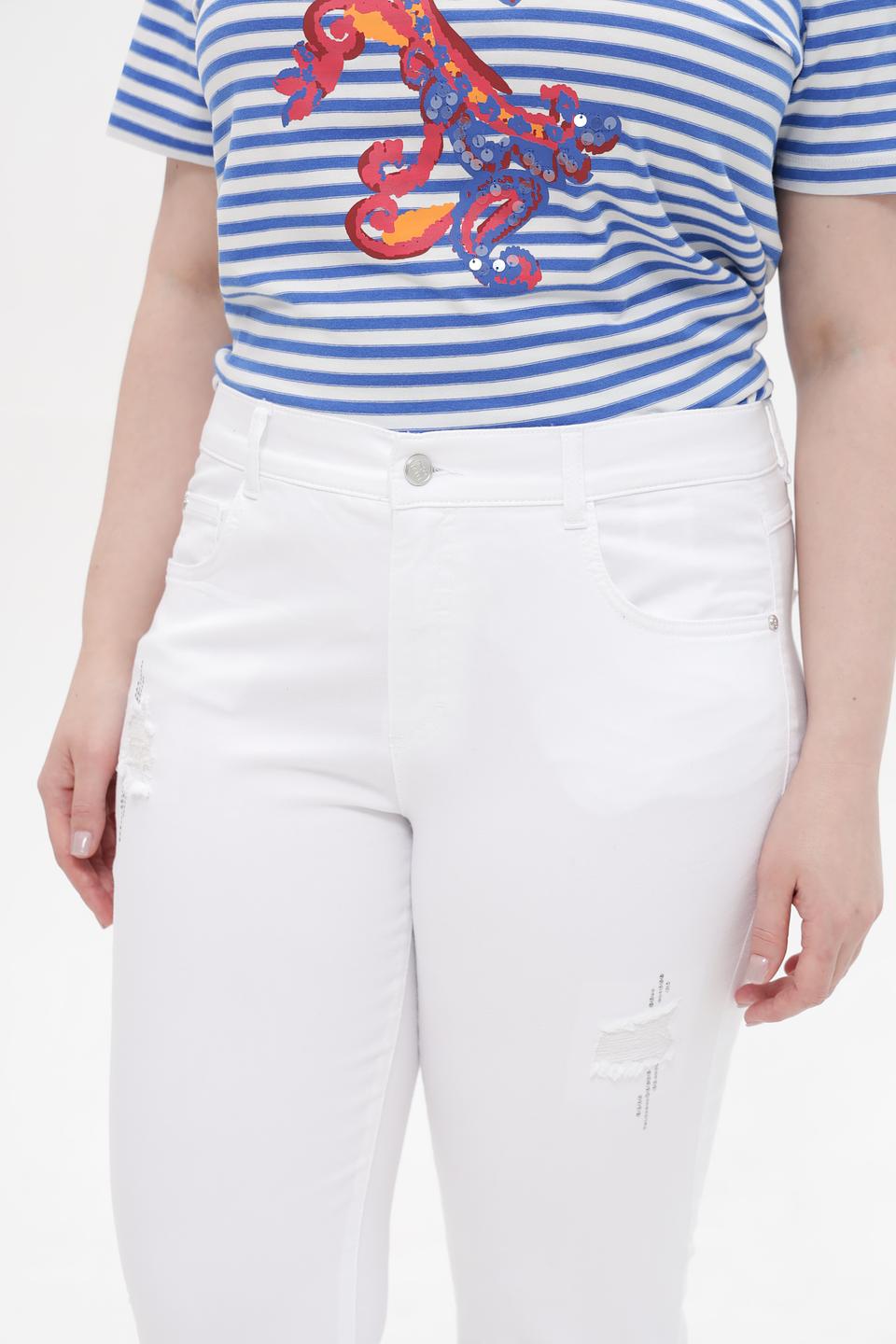 Джинсы Rabe collection с рваностями