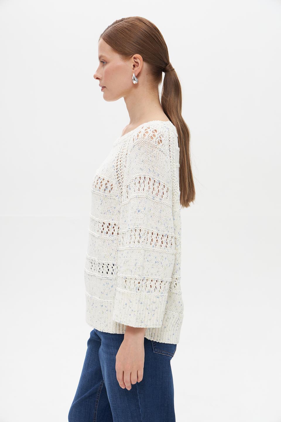 Пуловер Tom Tailor с ажуром