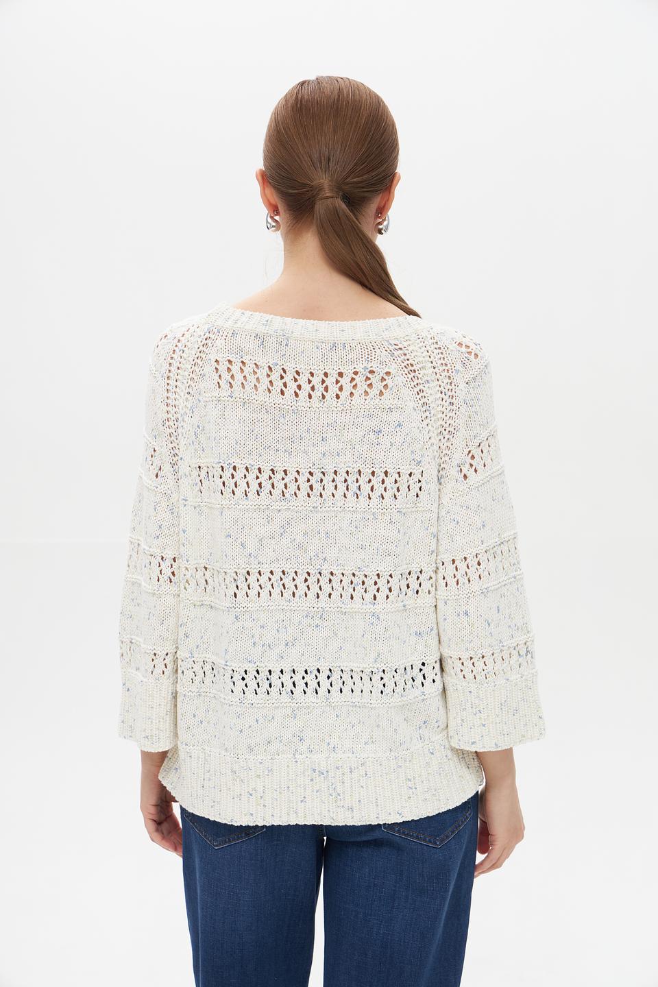 Пуловер Tom Tailor с ажуром