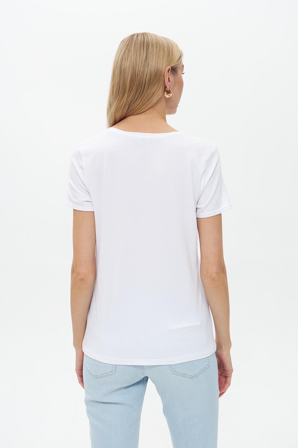 Футболка More and More с принтом зонтиков