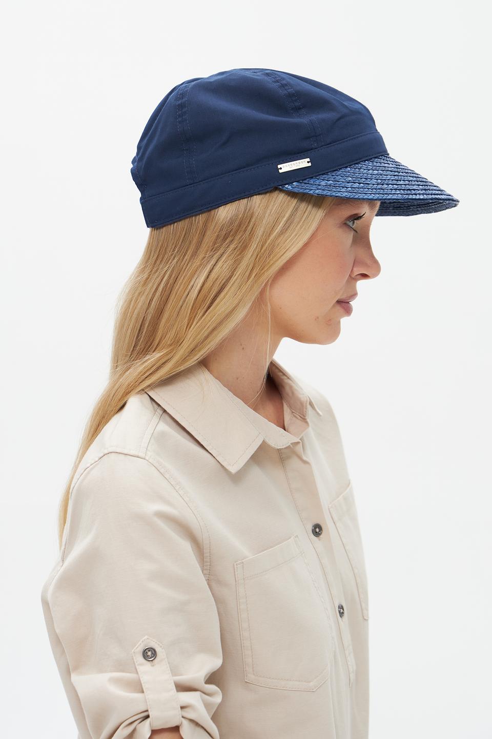 Кепка Seeberger женская синяя