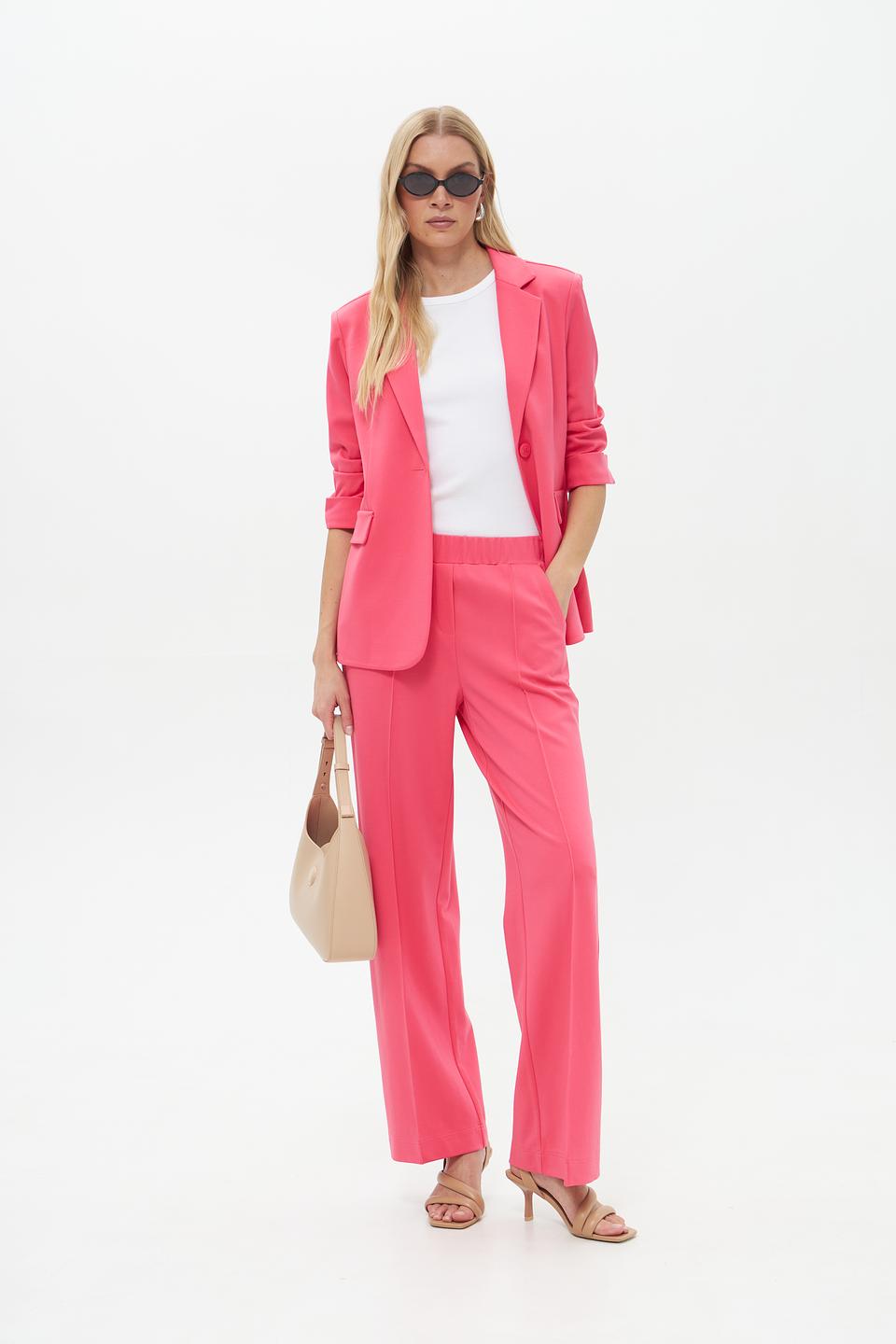 Брюки Catnoir палаццо коралловые