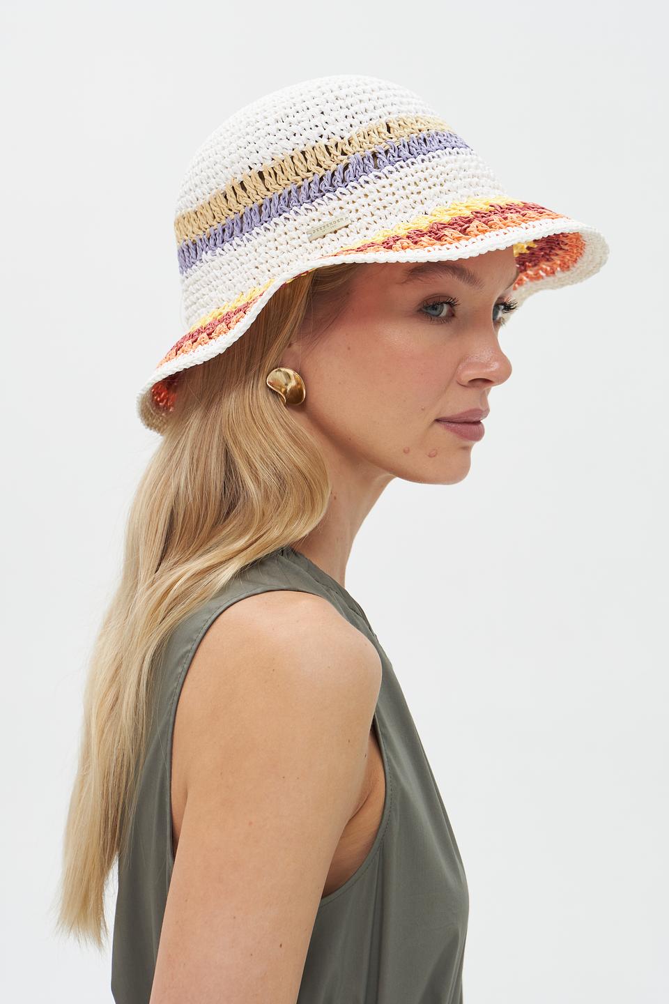 Шляпа Seeberger в полоску