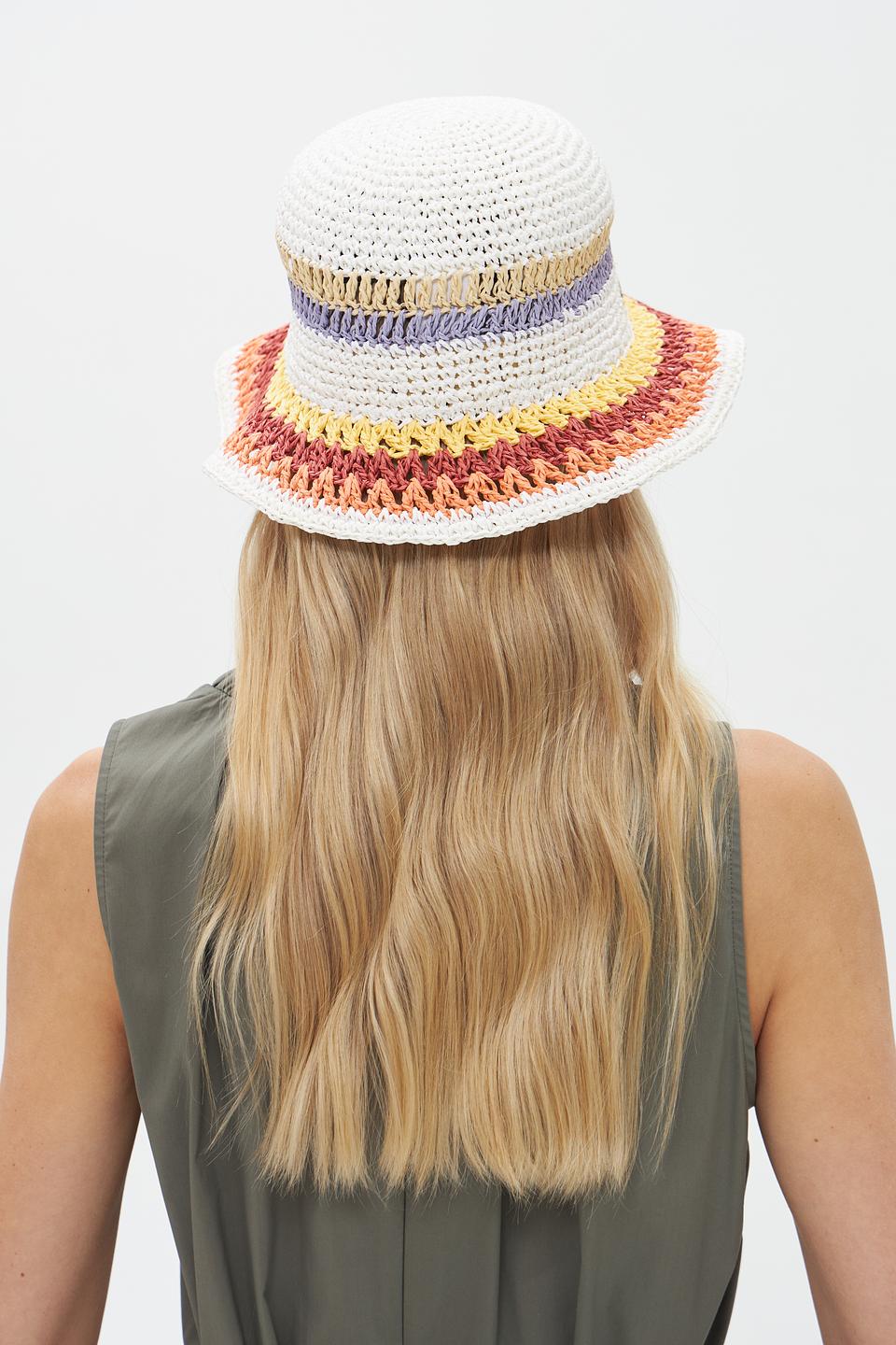 Шляпа Seeberger в полоску