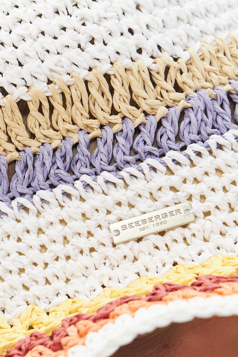 Шляпа Seeberger в полоску