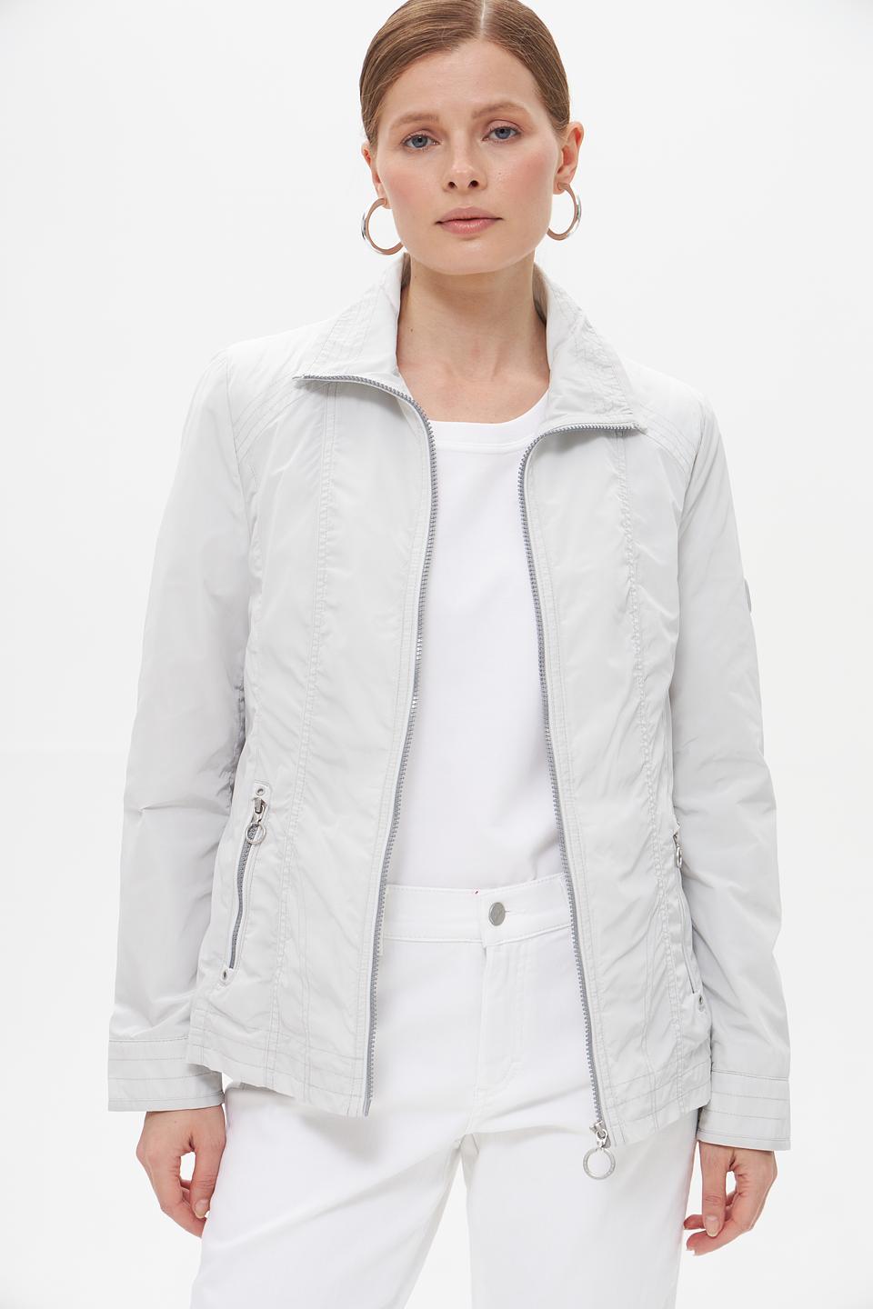 Куртка Lebek серая стеганая