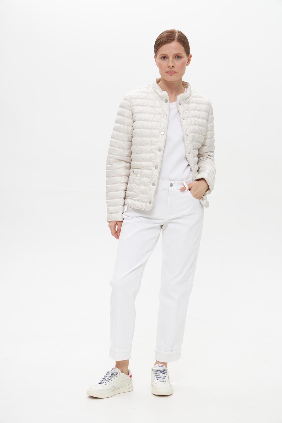 Куртка Lebek стеганая бежевая