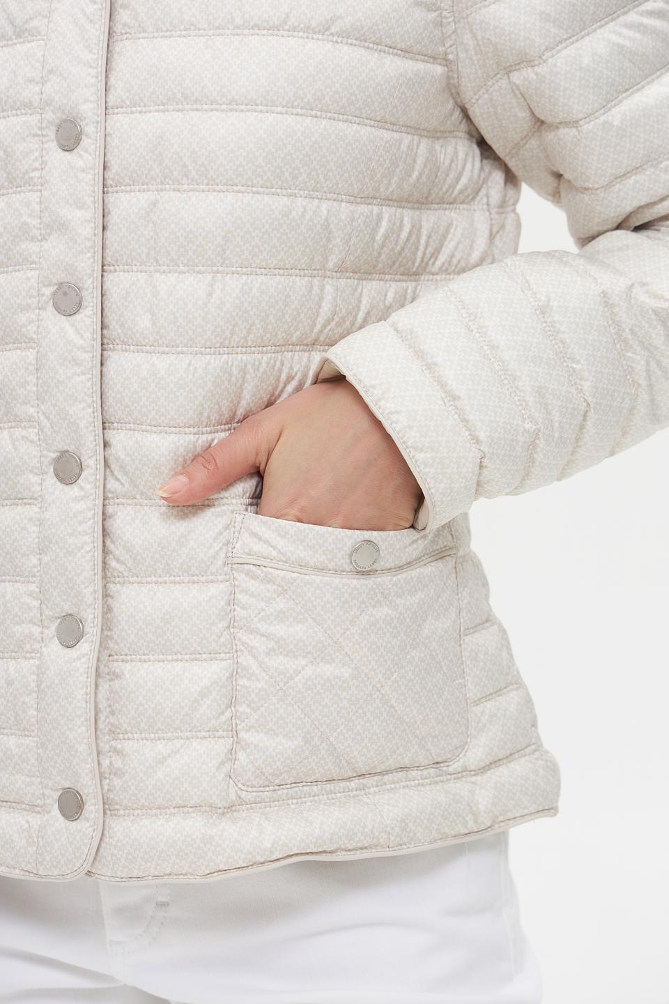 Куртка Lebek стеганая бежевая