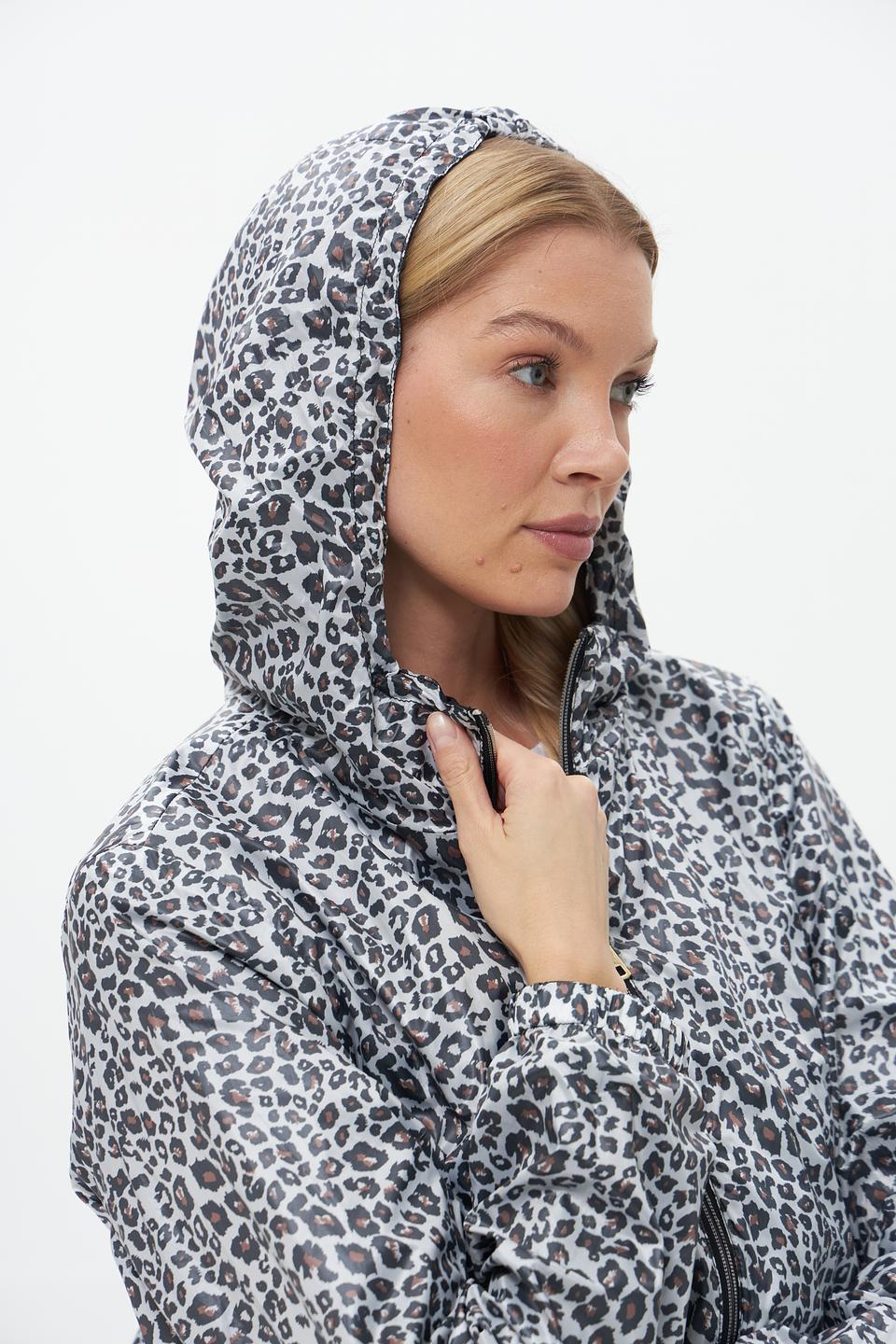 Куртка White Label с леопардовым принтом