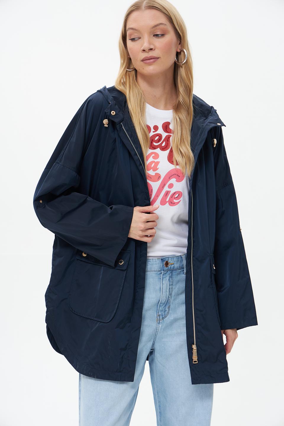 Куртка White Label темно-синяя