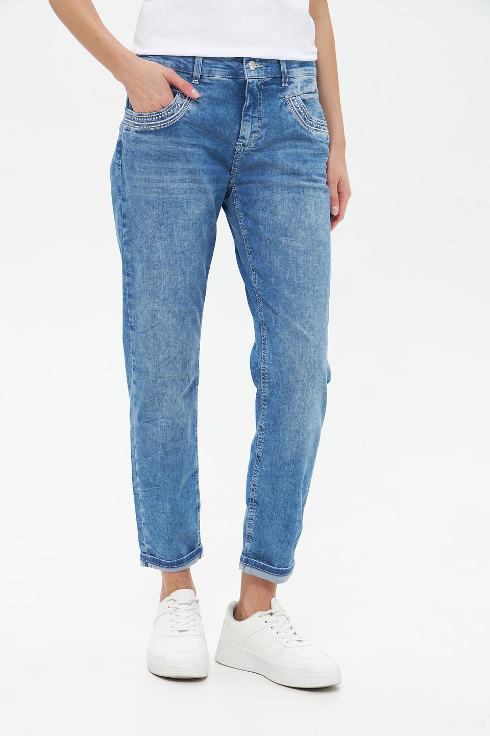 Джинсы Angels бойфренды с карманами