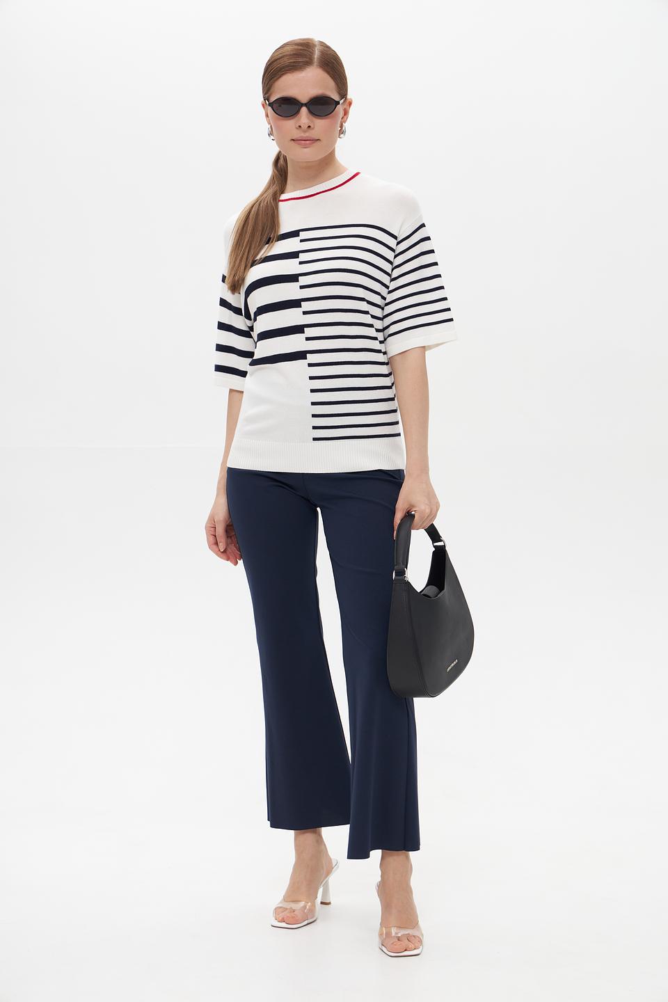 Пуловер Electra style в полоску