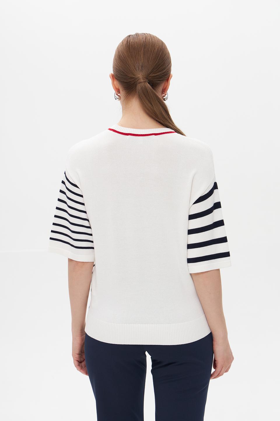Пуловер Electra style в полоску