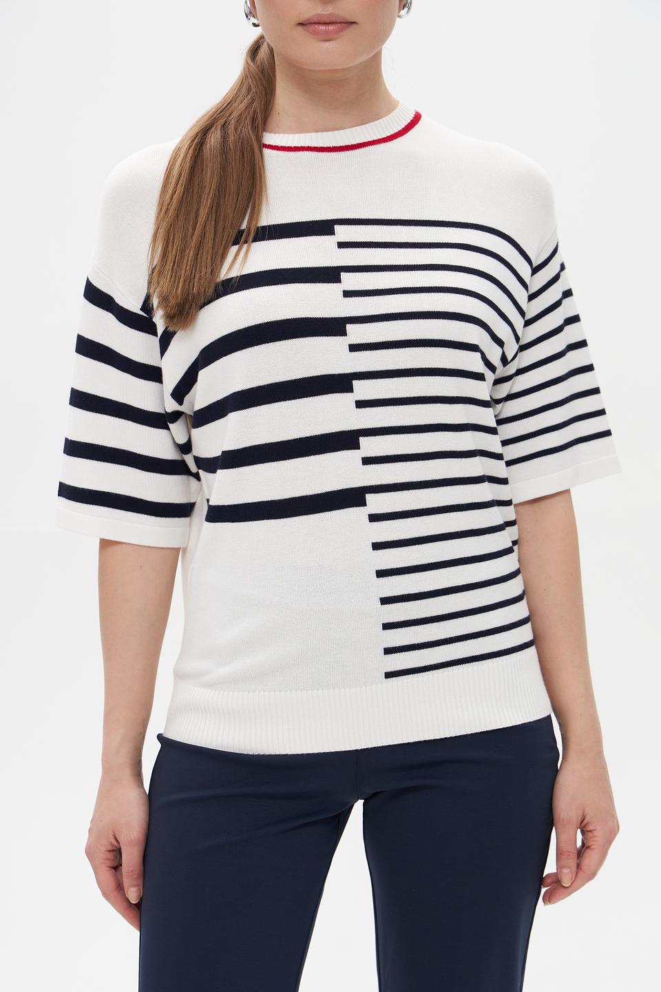 Пуловер Electra style в полоску