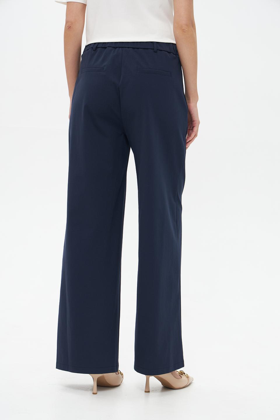 Брюки классические Croche синие