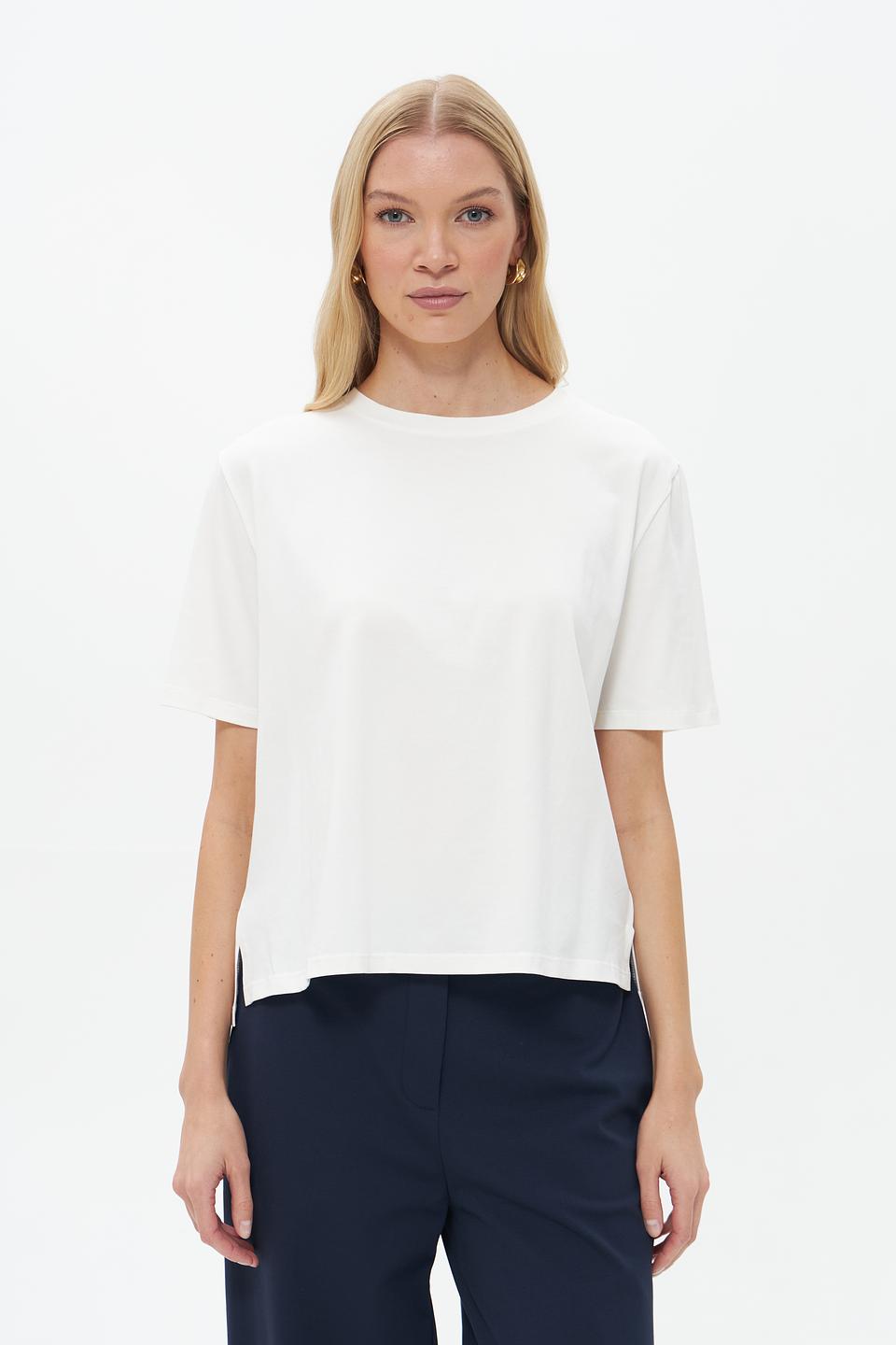 Футболка Croche женская белая