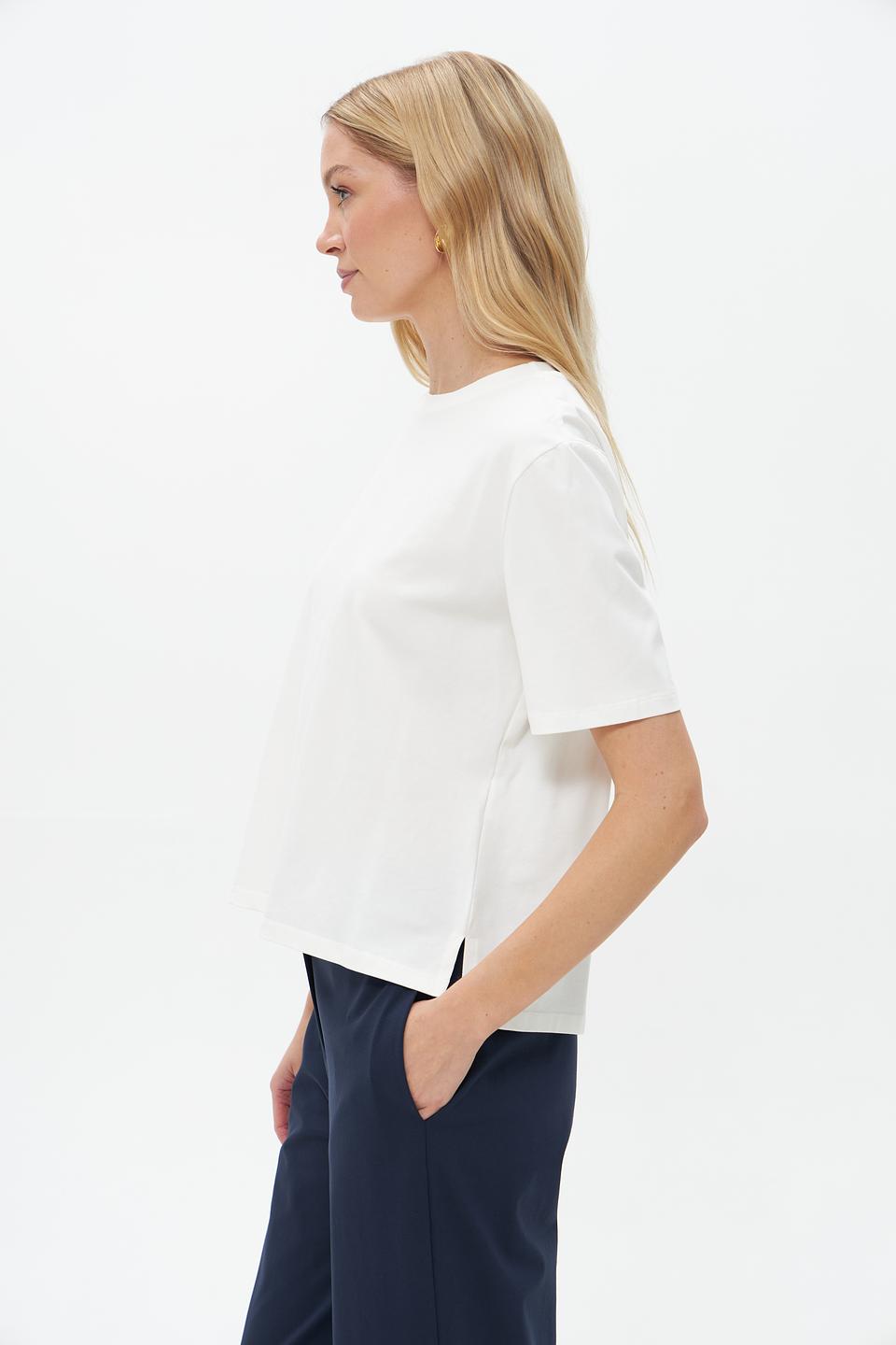 Футболка Croche женская белая