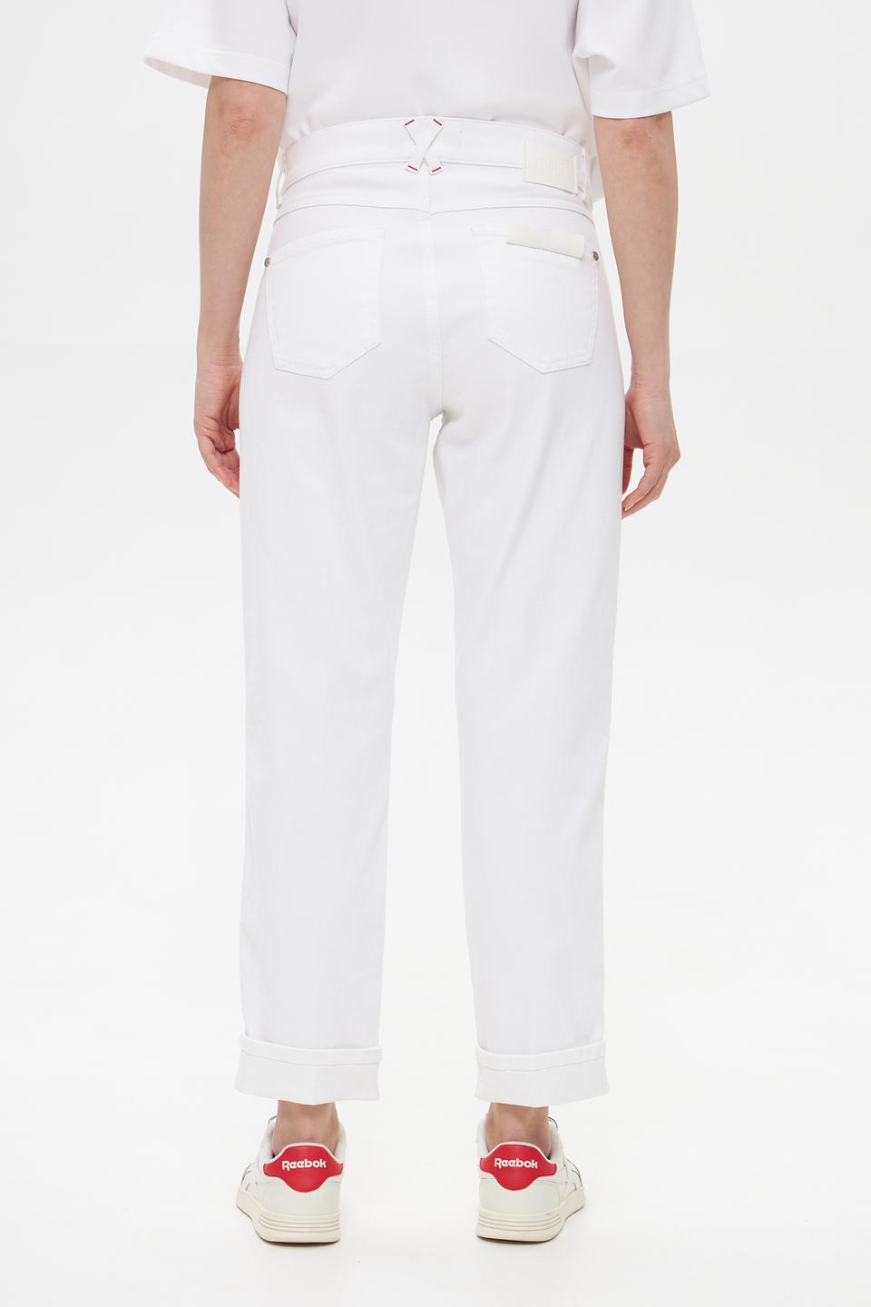 Джинсы Angels укороченные белые