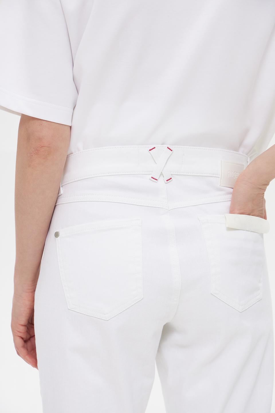 Джинсы Angels укороченные белые