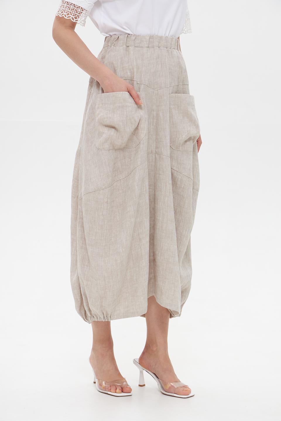 Юбка льна Electra style