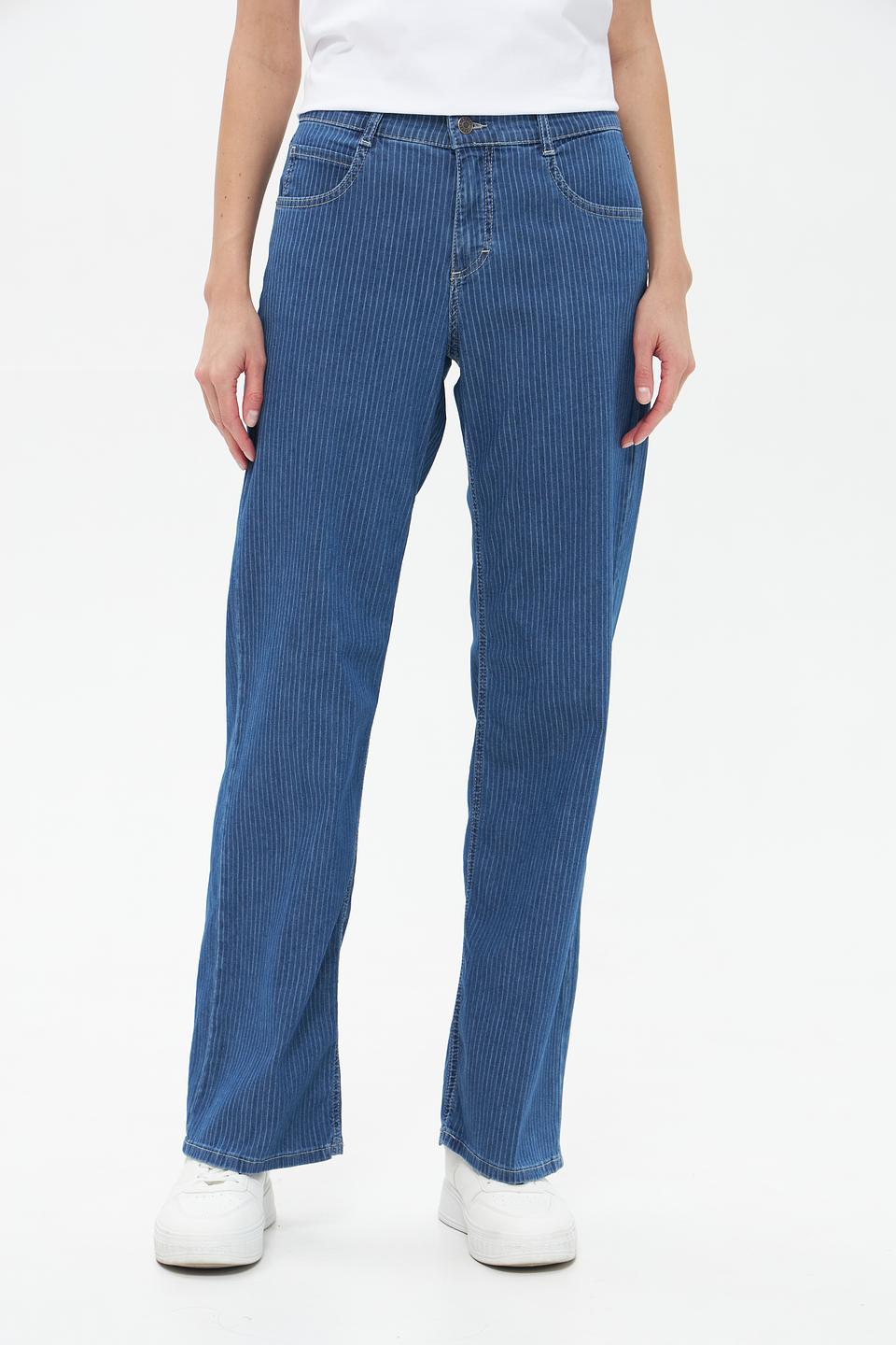 Джинсы Angels в полоску