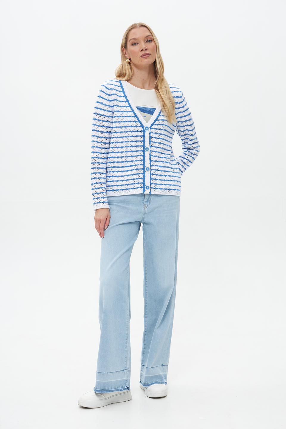 Жакет Gollehaug в полоску