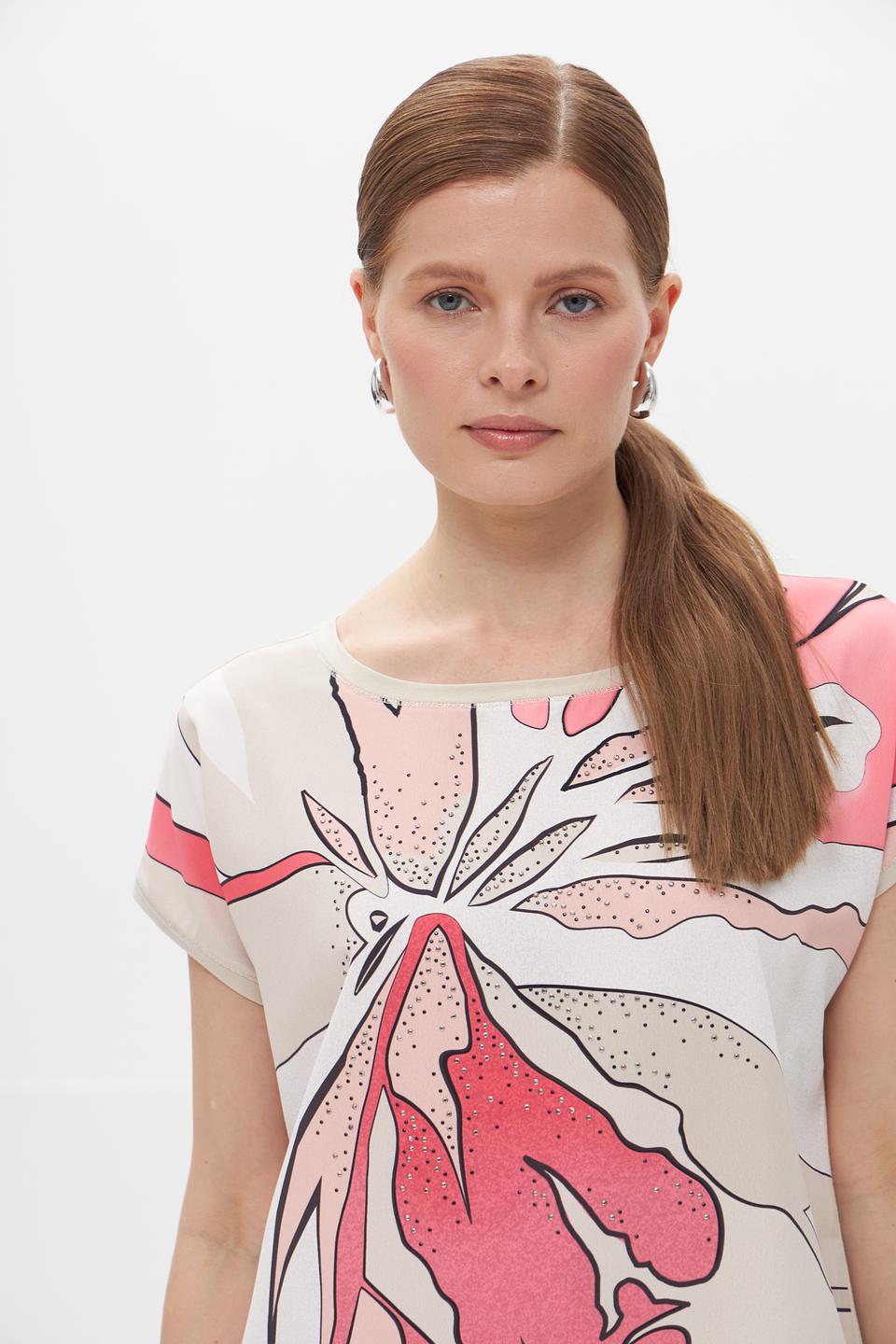 Футболка Gollehaug с цветочным принтом