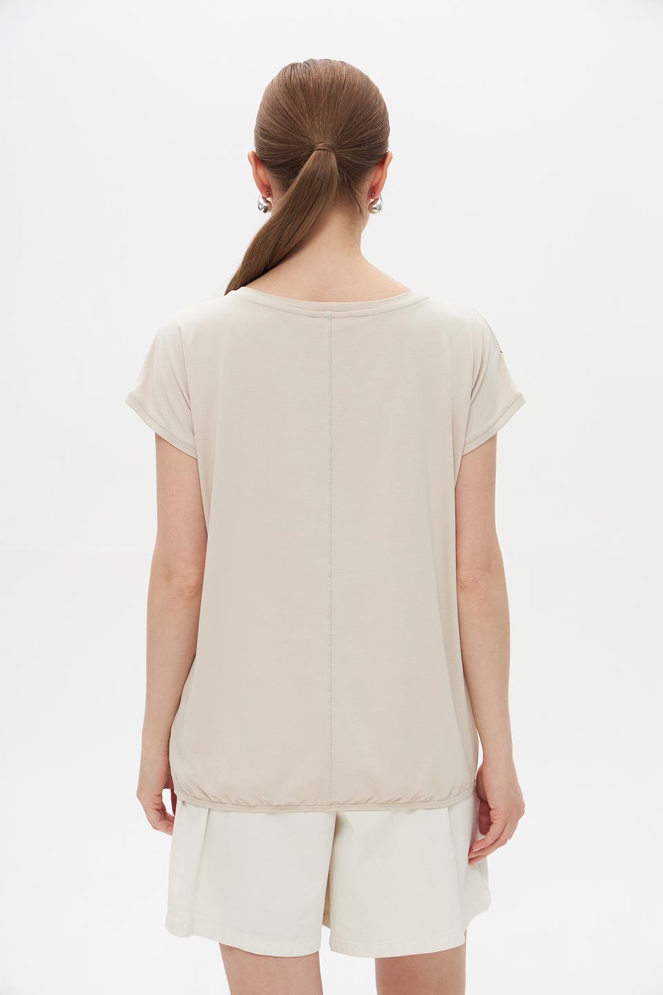 Футболка Gollehaug с принтом листьев