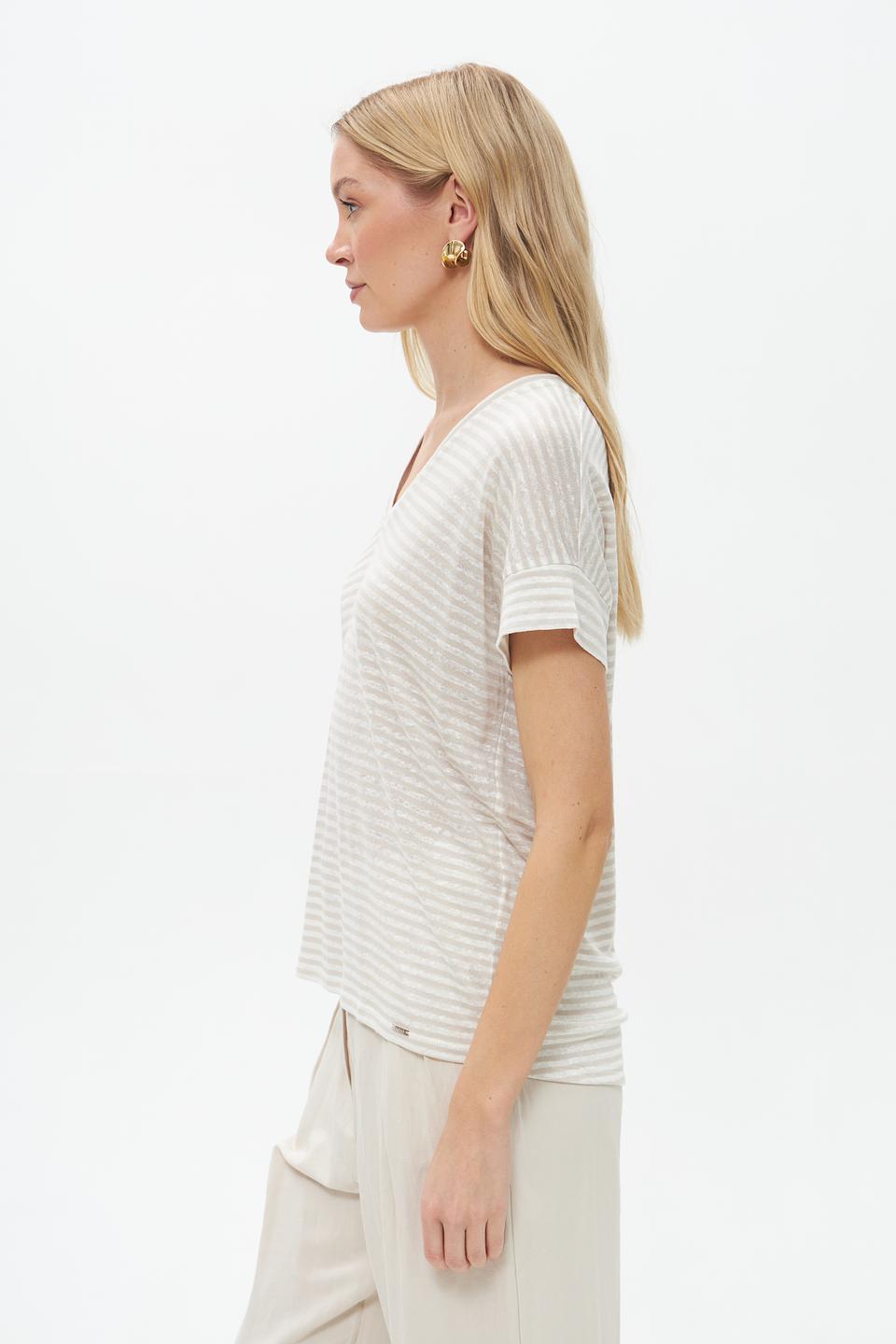 Футболка Cinque в полоску