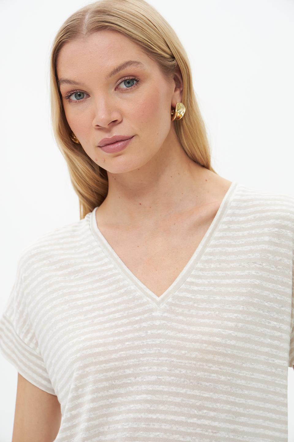 Футболка Cinque в полоску