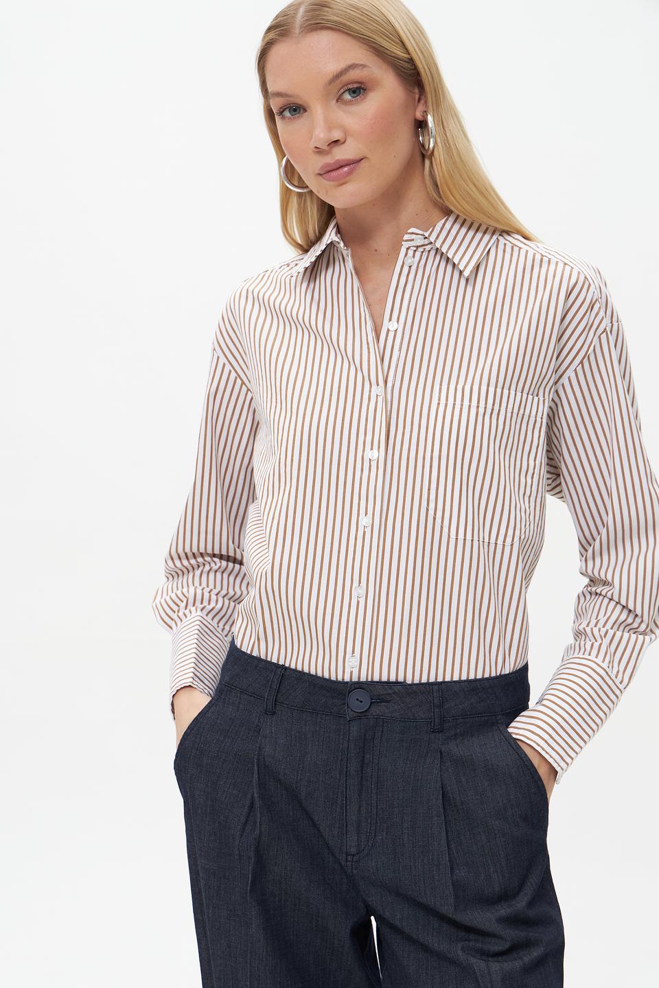 Блузка Bugatti в полоску
