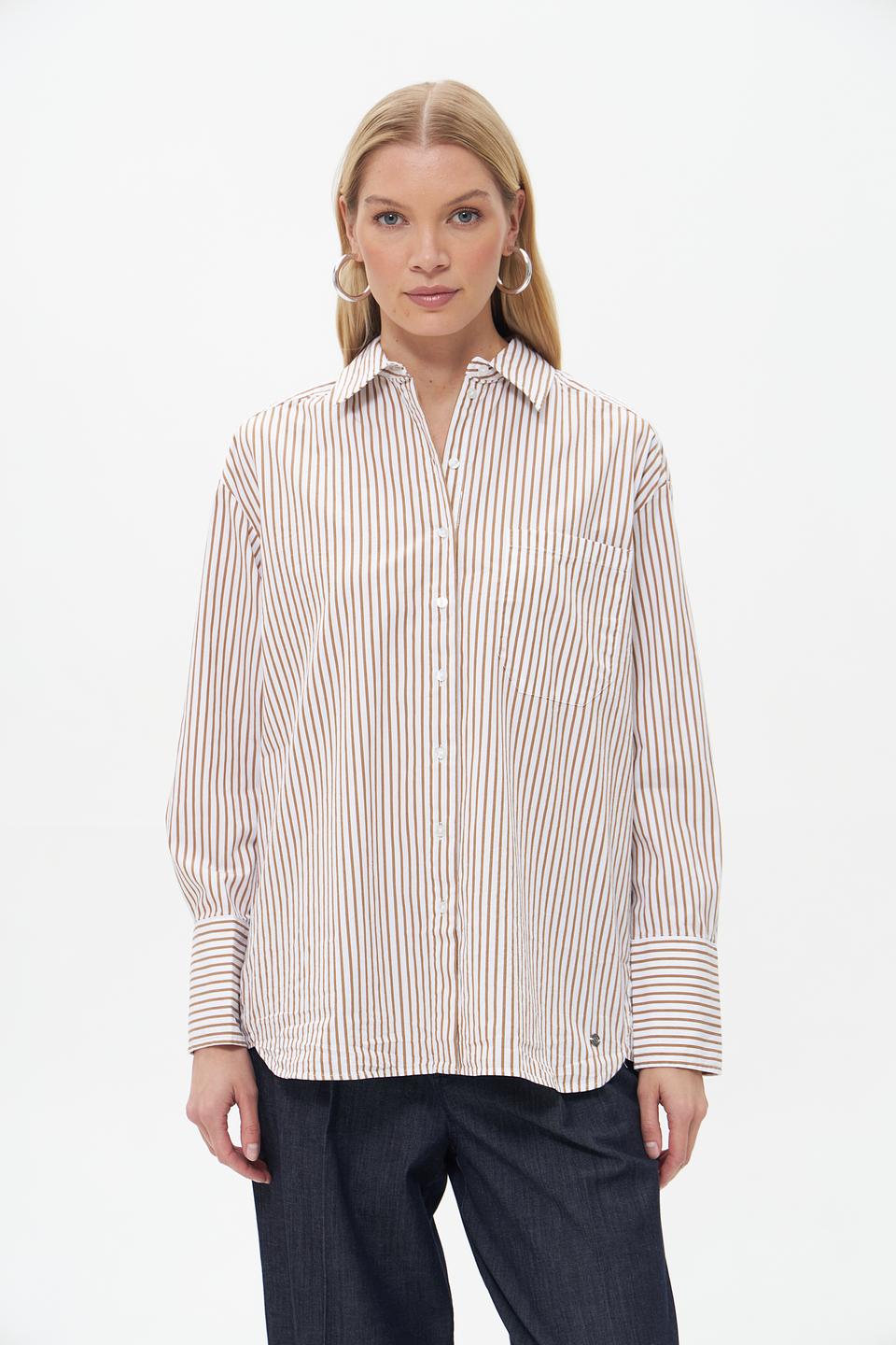 Блузка Bugatti в полоску