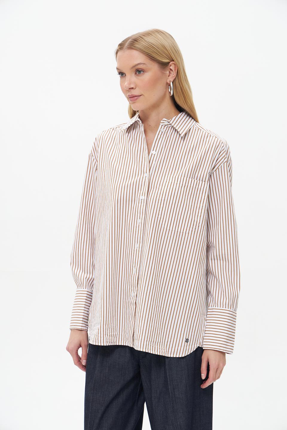 Блузка Bugatti в полоску