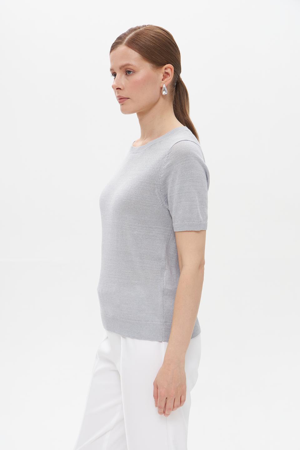 Пуловер Luisa Cerano серый