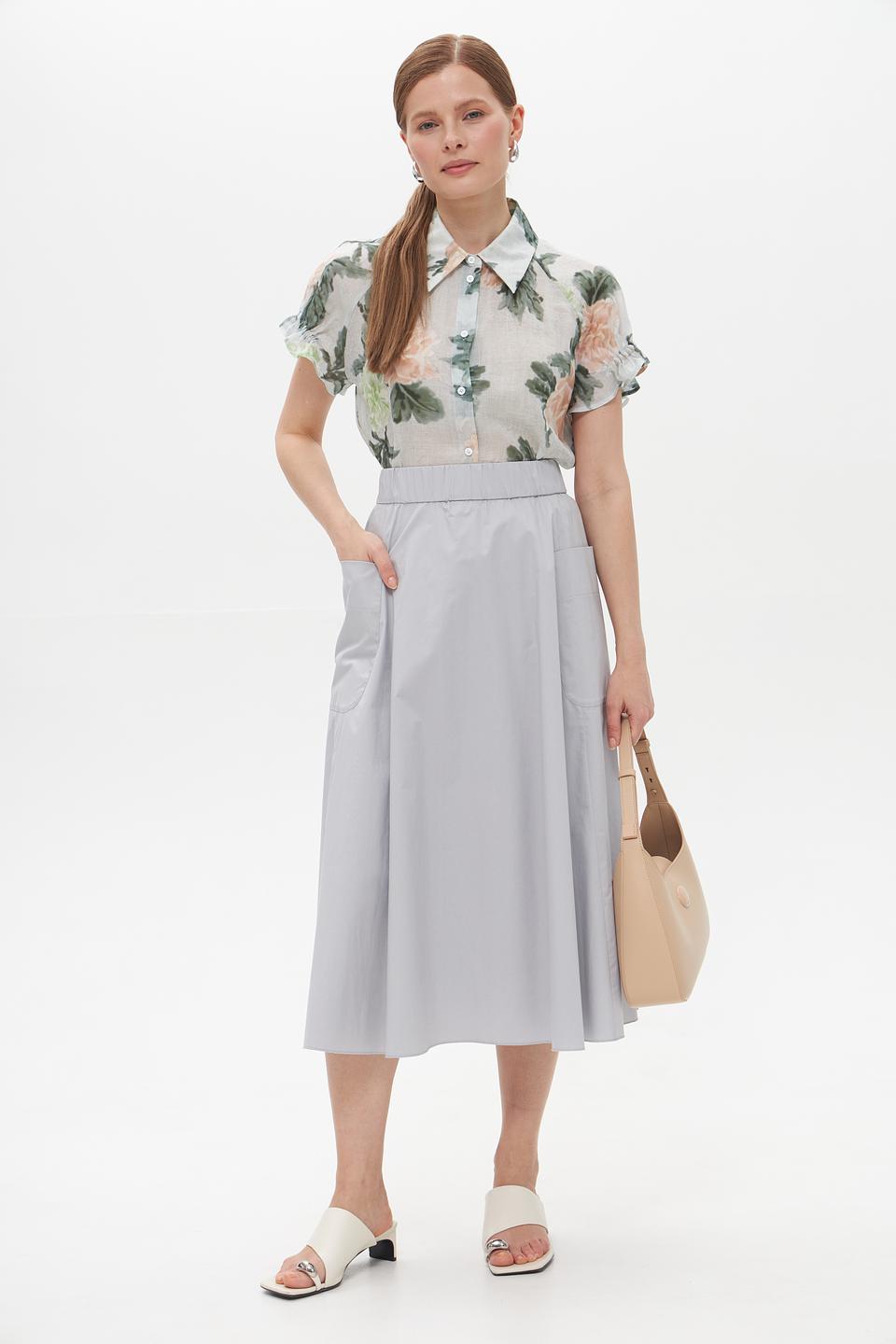 Блузка Luisa Cerano с цветочным принтом