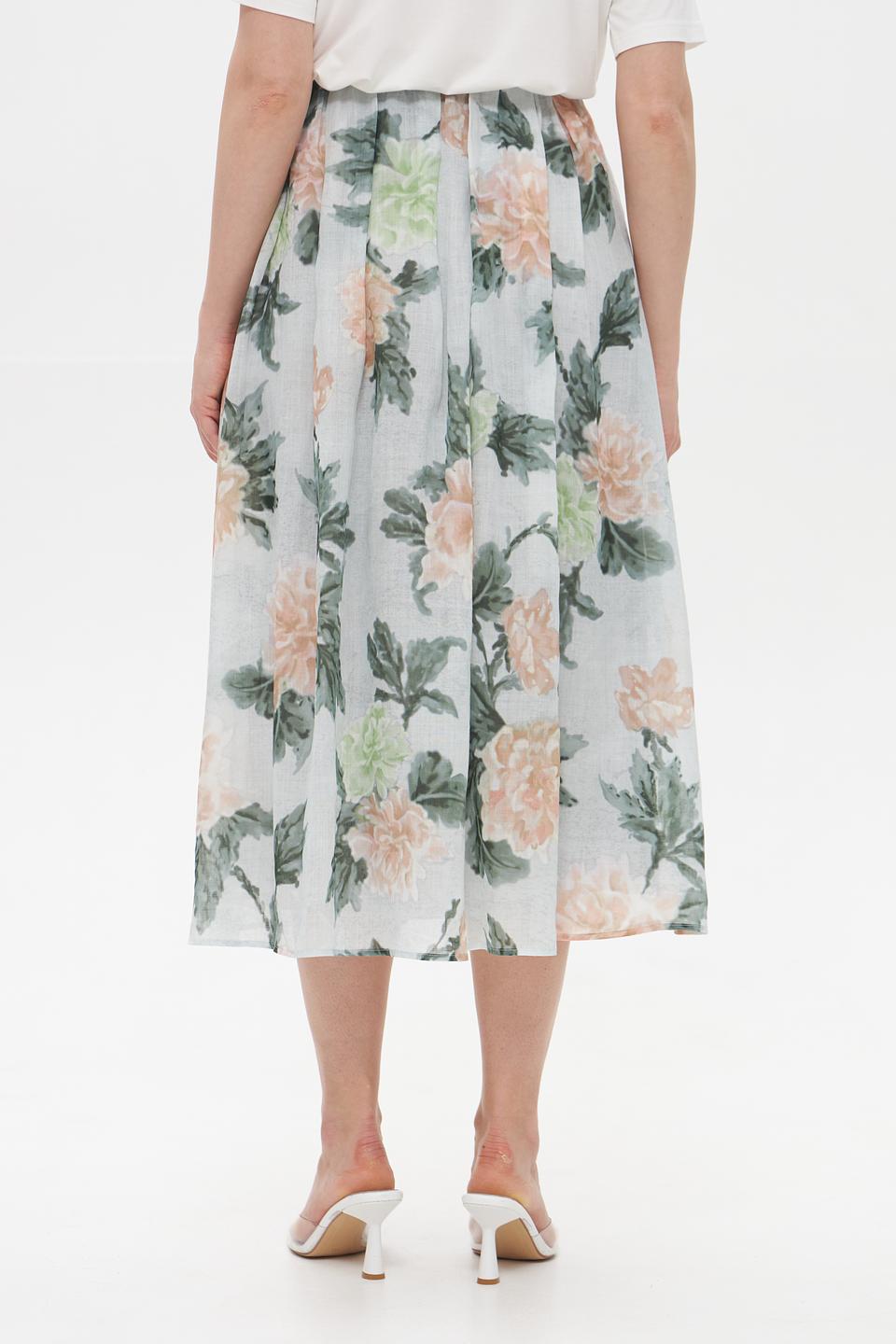 Юбка Luisa Cerano с цветочным принтом