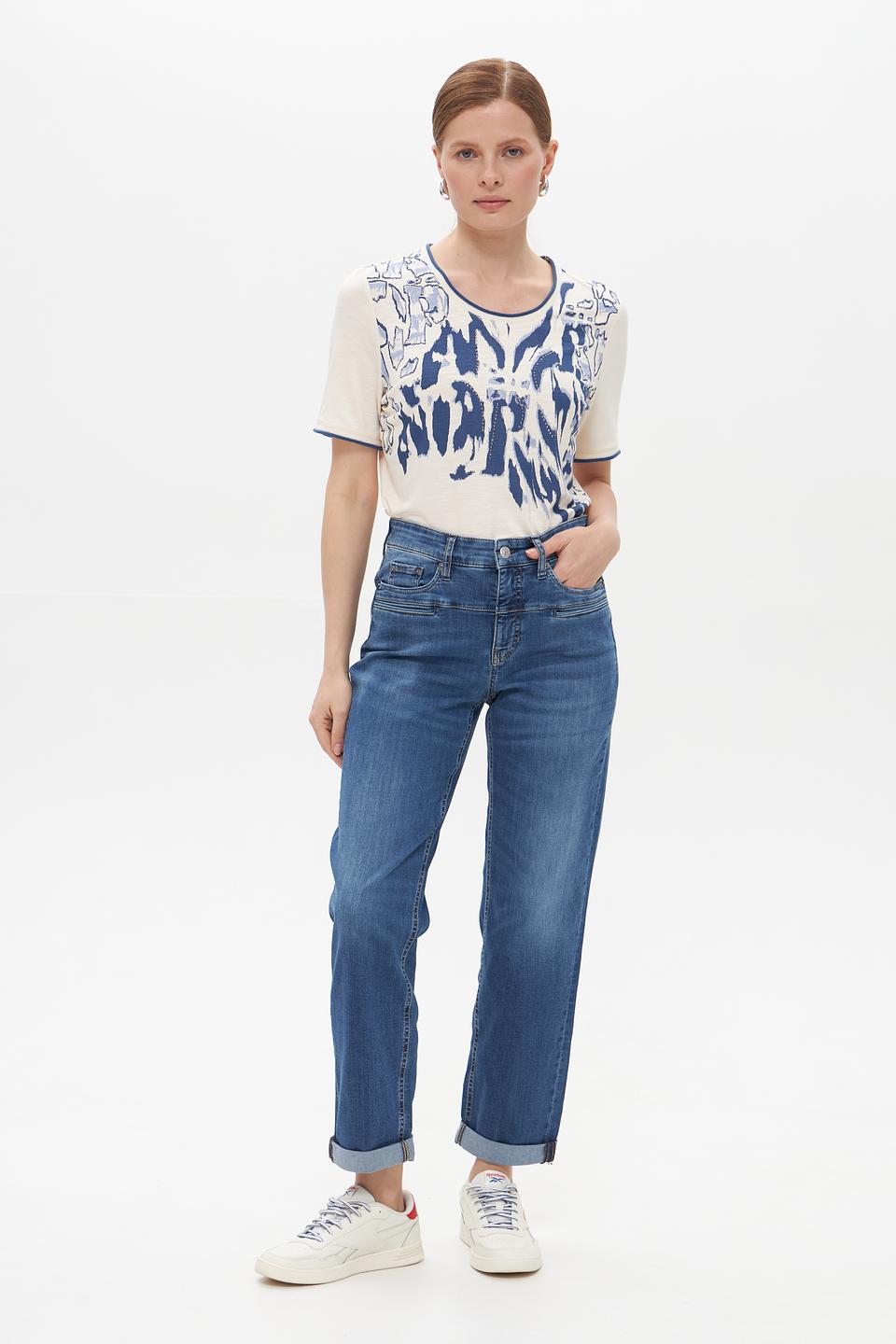 Футболка Barbara Lebek с принтом