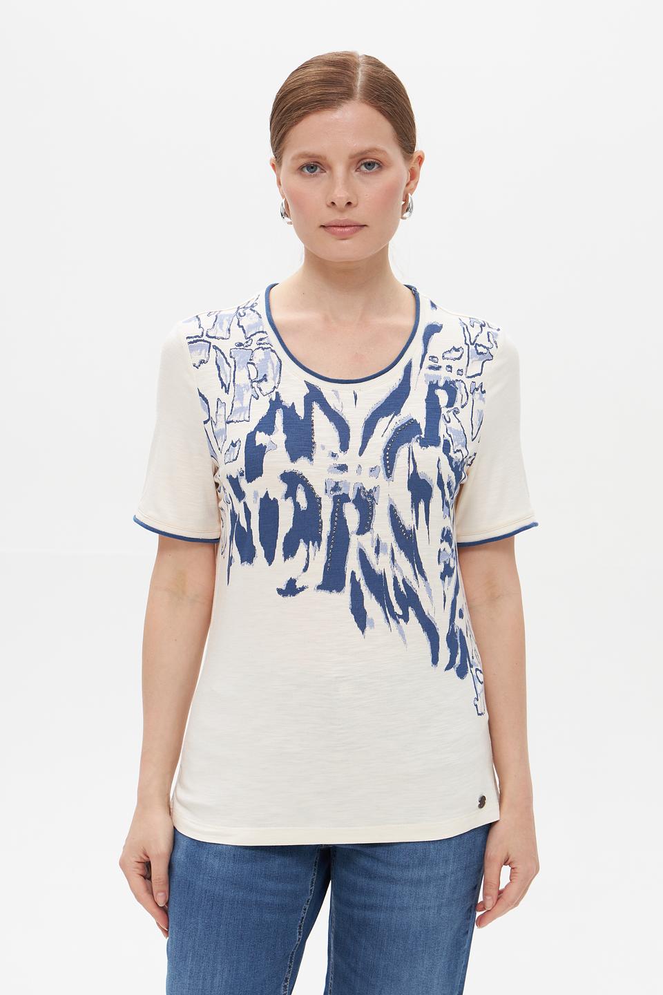 Футболка Barbara Lebek с принтом