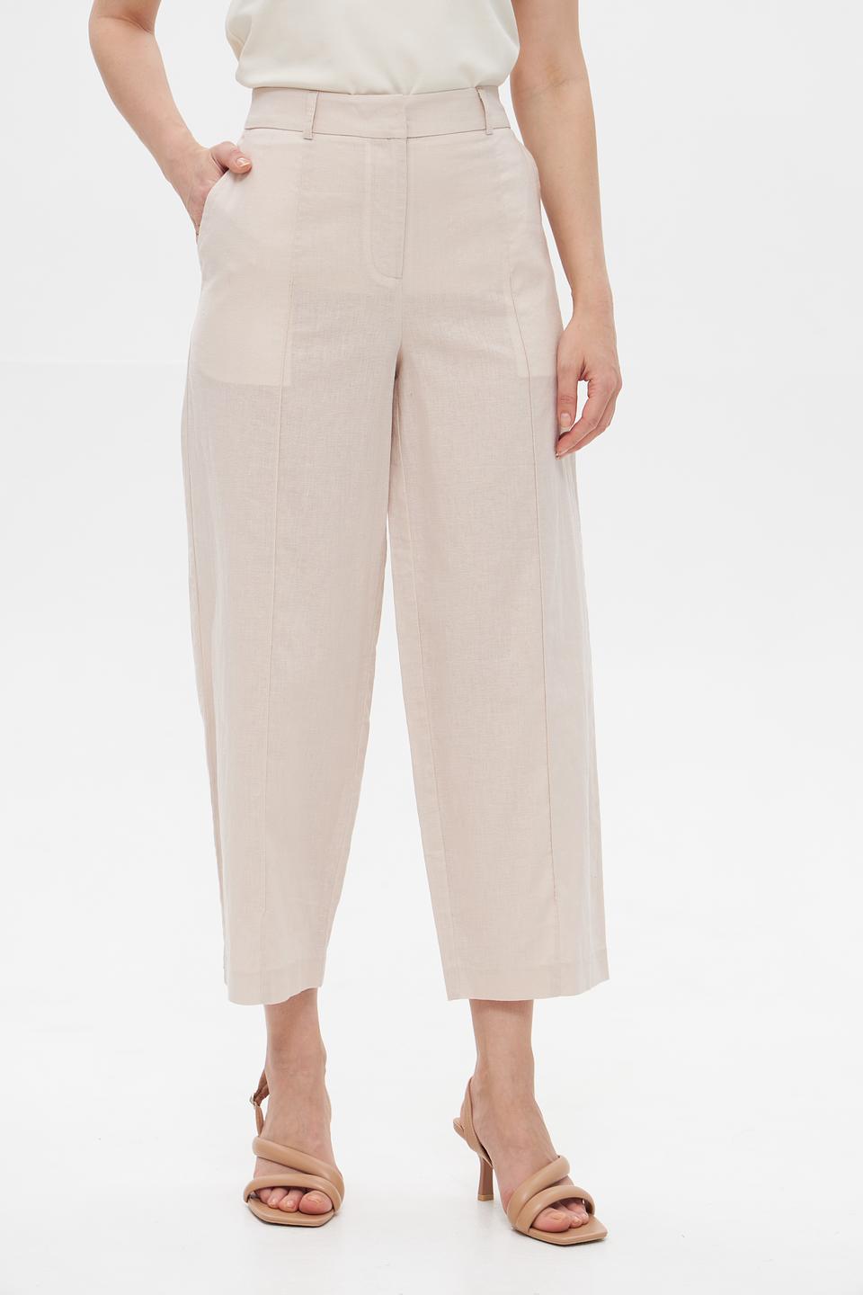 Брюки кюлоты UNQ бежевые