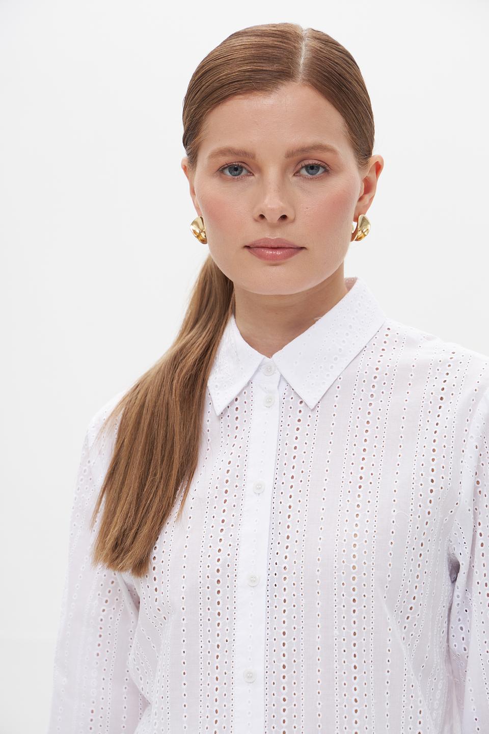 Блузка Bianca с вышивкой