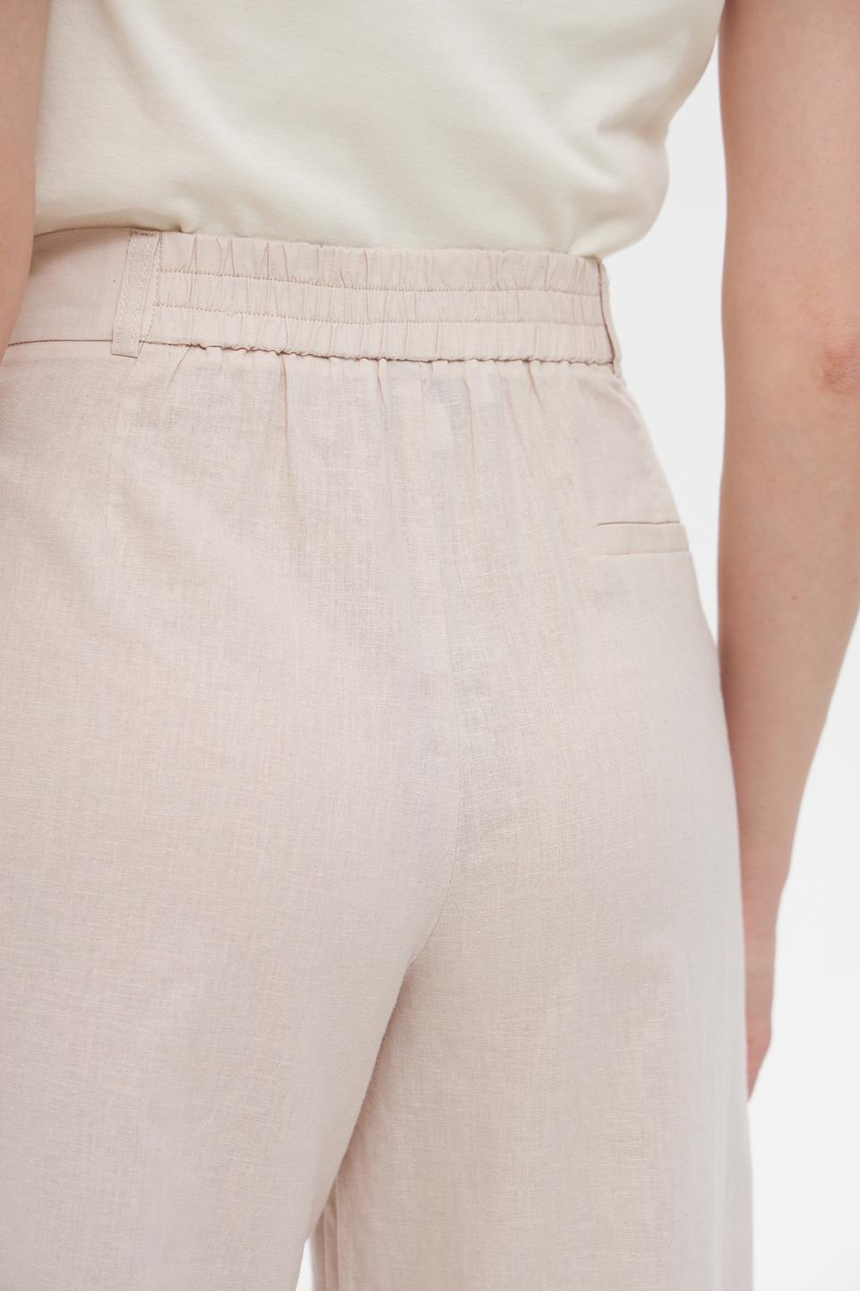 Брюки кюлоты UNQ бежевые